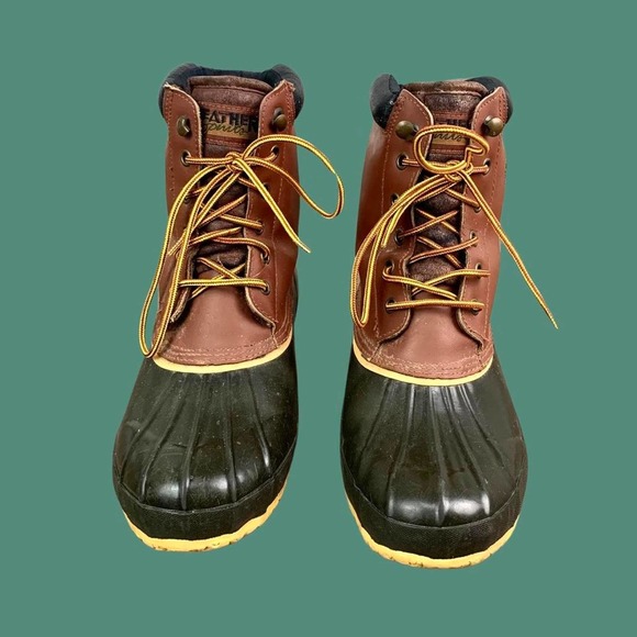 L.L. Bean Style Waterproof Leather Boots - Picture 2 of 5
